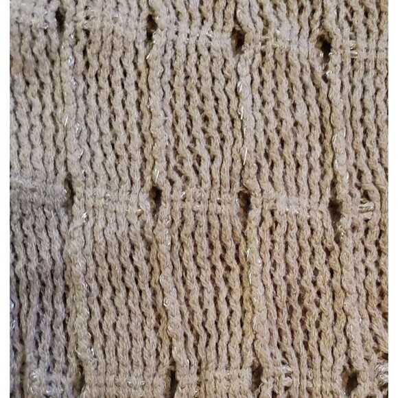 Pair of Kimberly C Knit Neck Scarves Tan and Gray Women's Collar Scarf 8x22 NWT - Picture 7 of 16